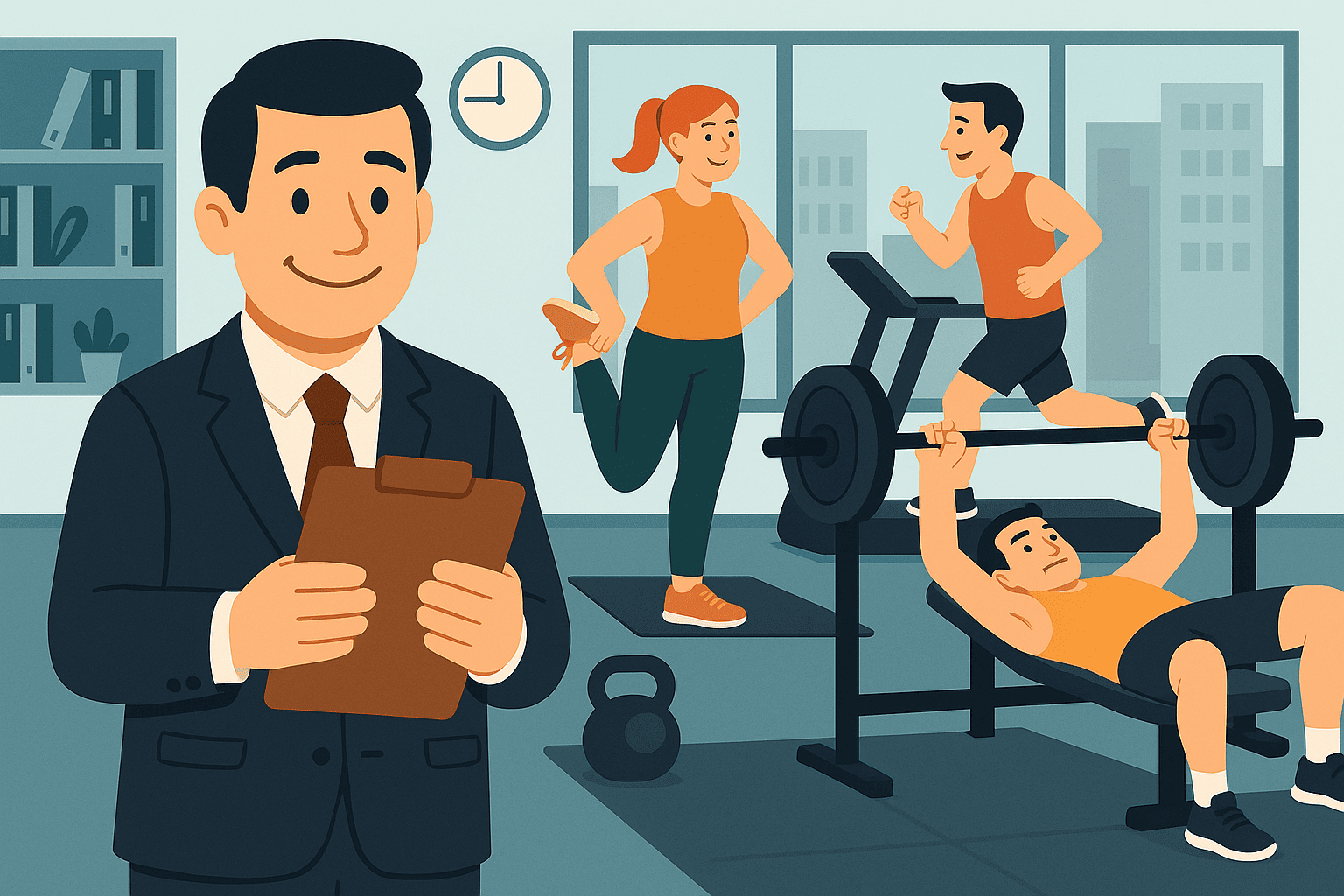 Responsabilité de l'entreprise en cas d'accident dans la salle de sport