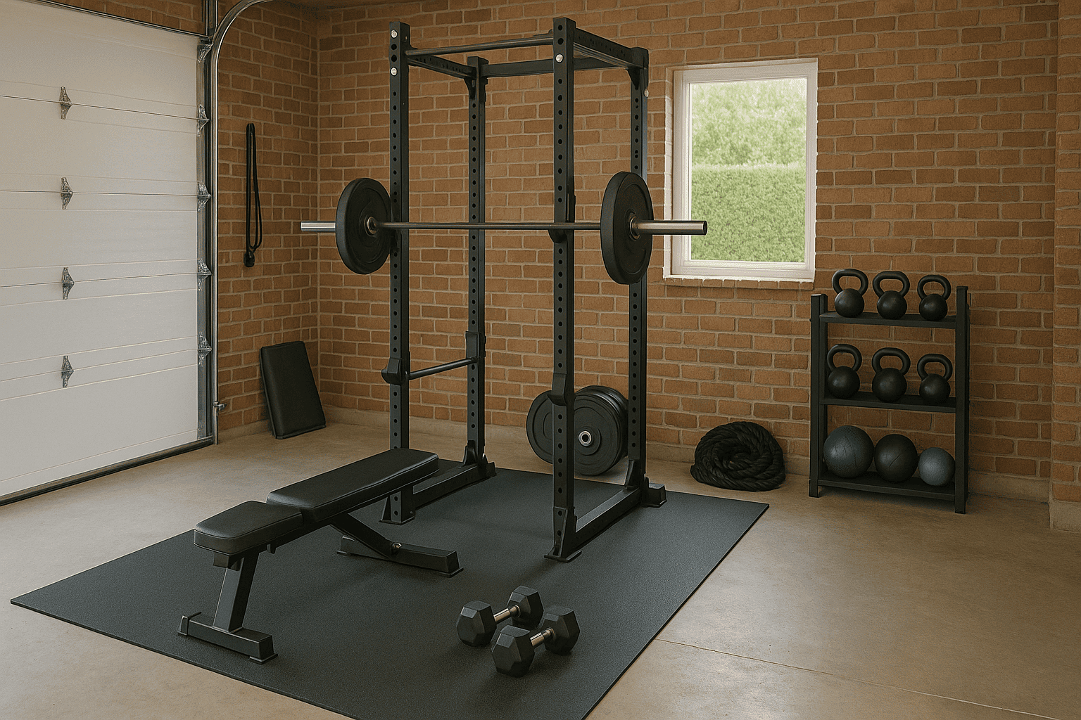 Installer une salle de sport dans son garage : ce qu'il faut savoir