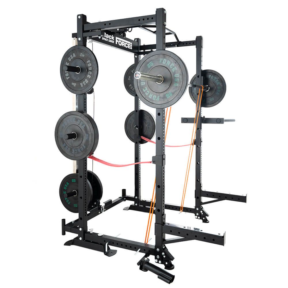 MyRack SpaceSaver Pliable V2 - Cage à Squat Configurable (Base)