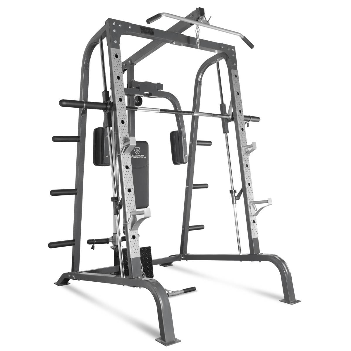 Multipower - Smith Machine Avec Poulie Haute et Basse