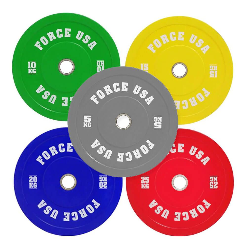 Disques Bumper Olympiques Colorés Pro Grade