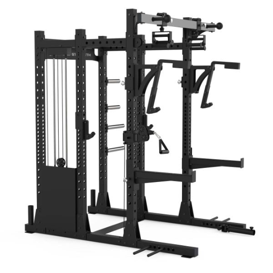 Half Rack avec Poulie Réglable 100 kg E50