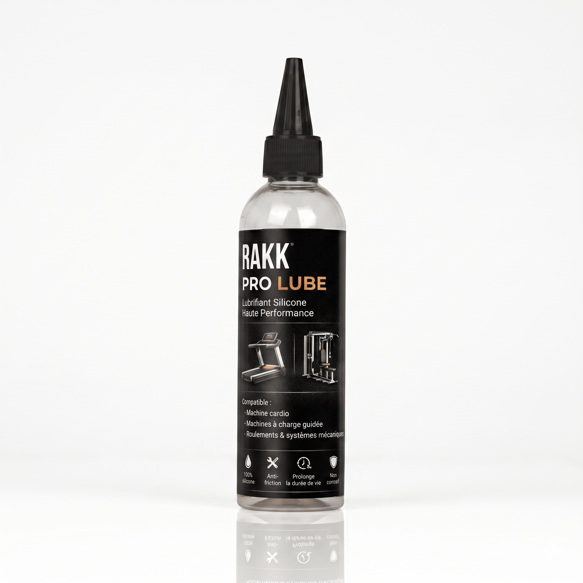 Lubrifiant Tapis de Course 100% Silicone – RAKK PRO LUBE