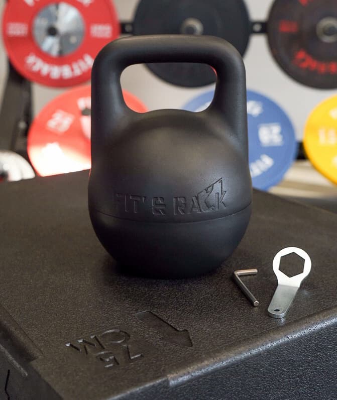 Kettlebell chargeable - Charge Ajustable - 12 à 32 KG