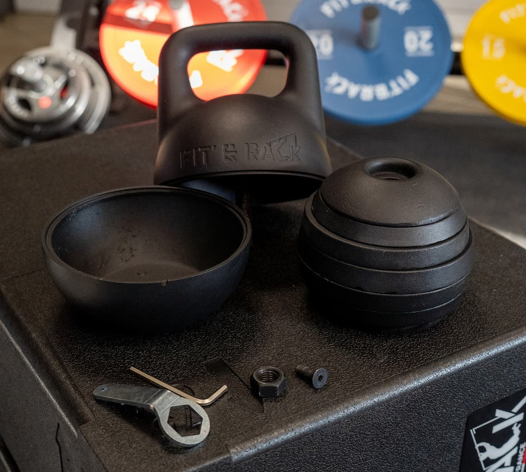 Kettlebell chargeable - Charge Ajustable - 12 à 32 KG