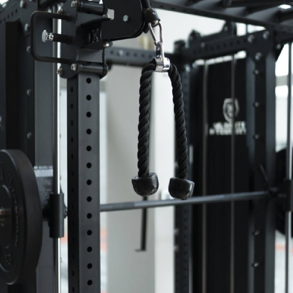 Smith Machine Multifonctionnelle B500 PRO - Machine Smith Commerciale à Double Poulie + Rack
