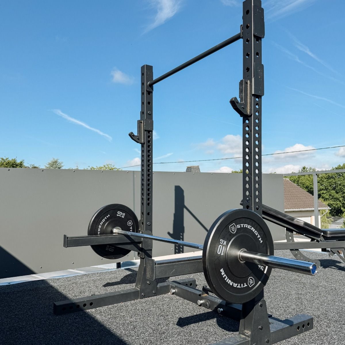 Squat Rack Pliage Commercial