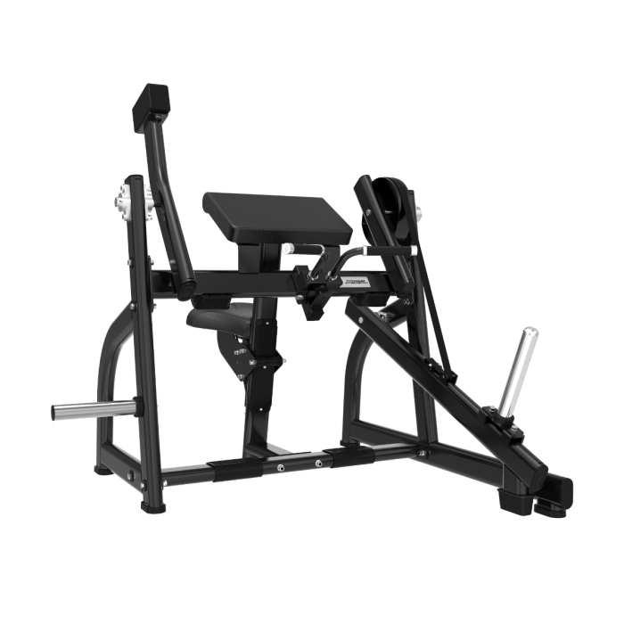 CURL BICEPS AVEC CHARGE DE DISQUES BLACK SERIES