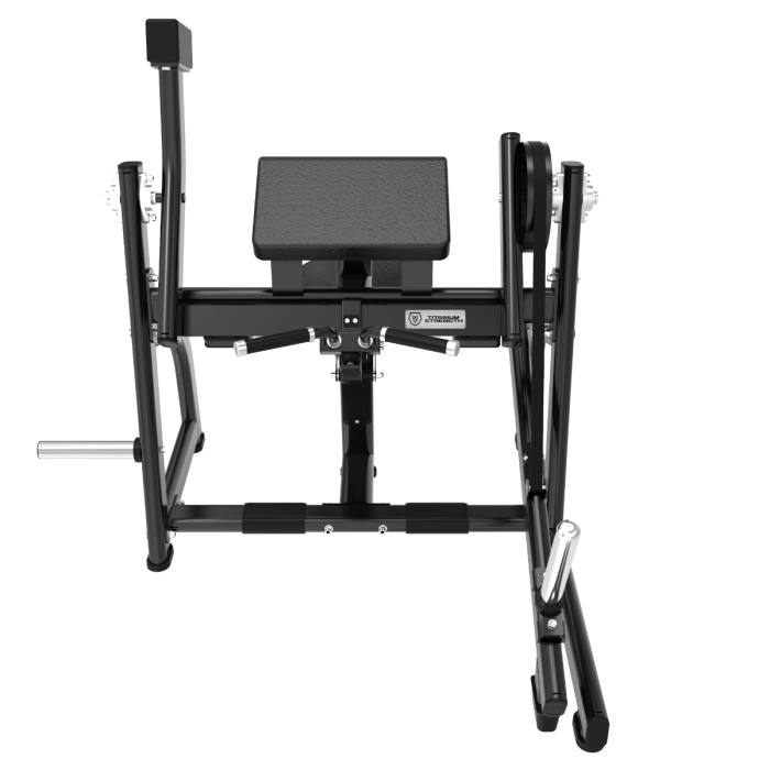 CURL BICEPS AVEC CHARGE DE DISQUES BLACK SERIES