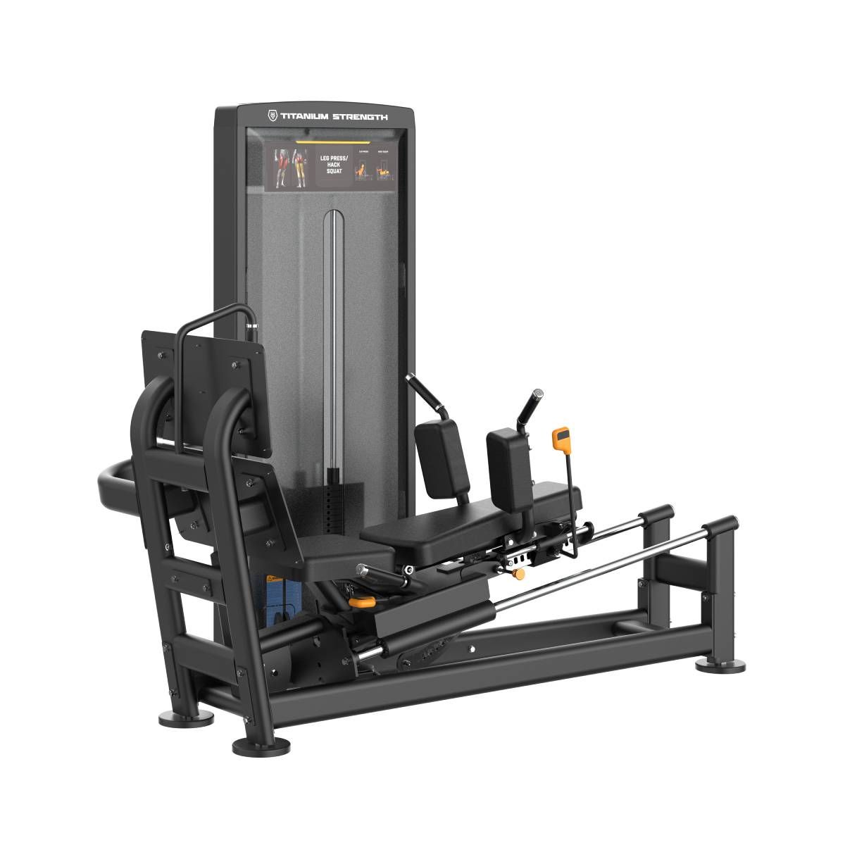 Dual Leg Press Horizontale / Hack Squat Black Series