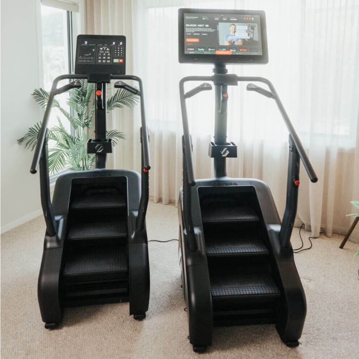 Monte-escalier Fitness STEPR Classic avec Console LED