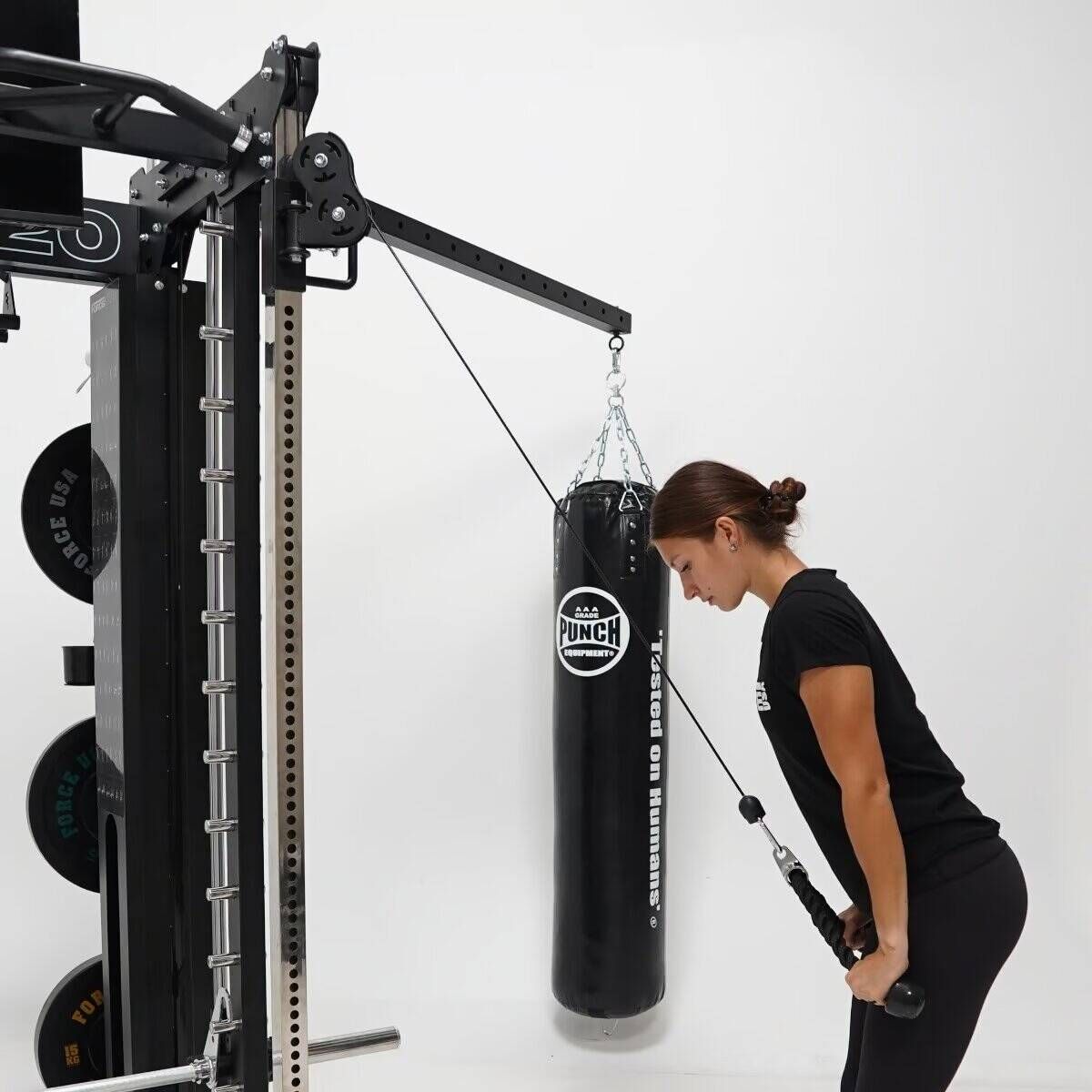 Machine Multifonctionnelle G20 V2 Pro All-In-One Trainer - Smith Machine, Functional Trainer, Power Rack, Vertical Leg Press et Lat and Row Station