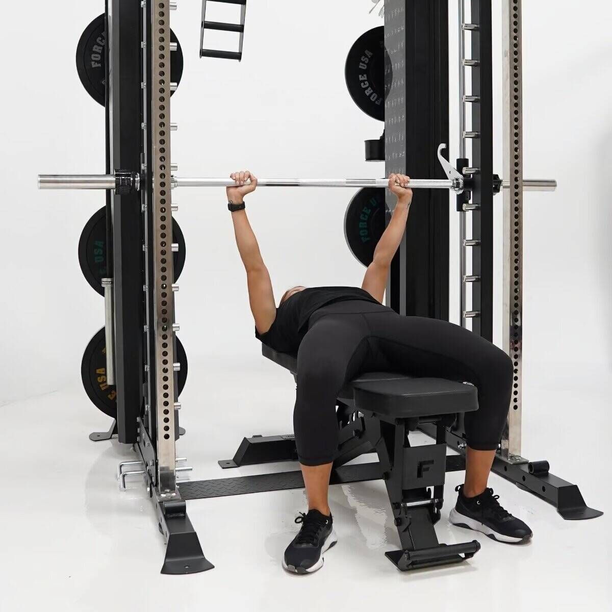 Machine Multifonctionnelle G20 V2 Pro All-In-One Trainer - Smith Machine, Functional Trainer, Power Rack, Vertical Leg Press et Lat and Row Station