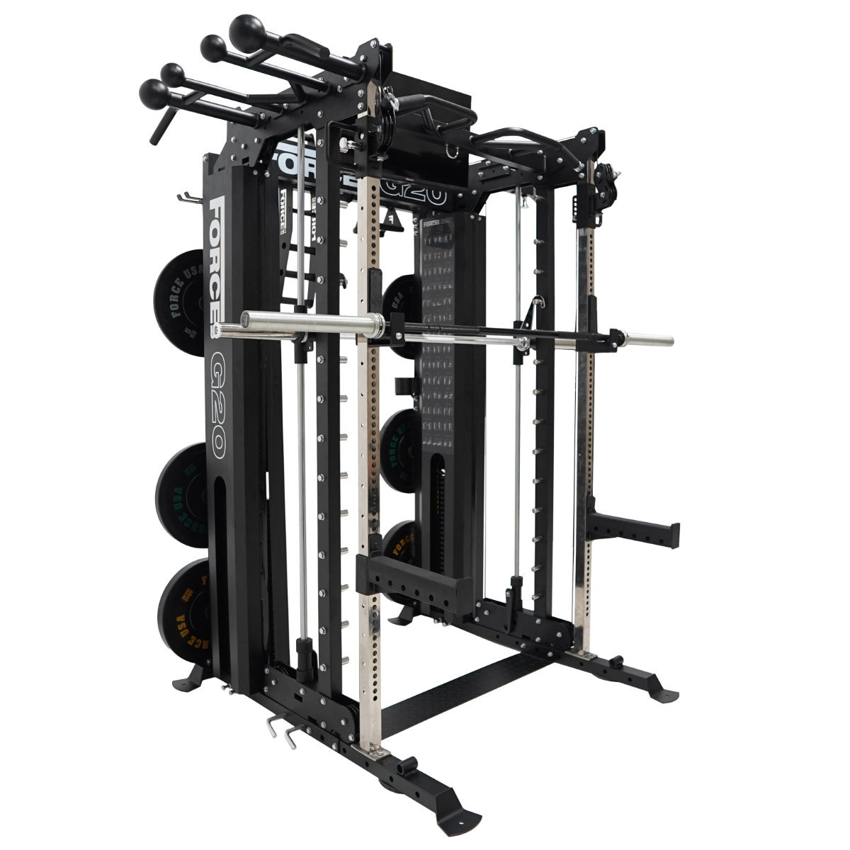 Entraîneur tout-en-un G20 V2 Pro™ - Machine Smith Multipuissance, double poulie et presse verticale