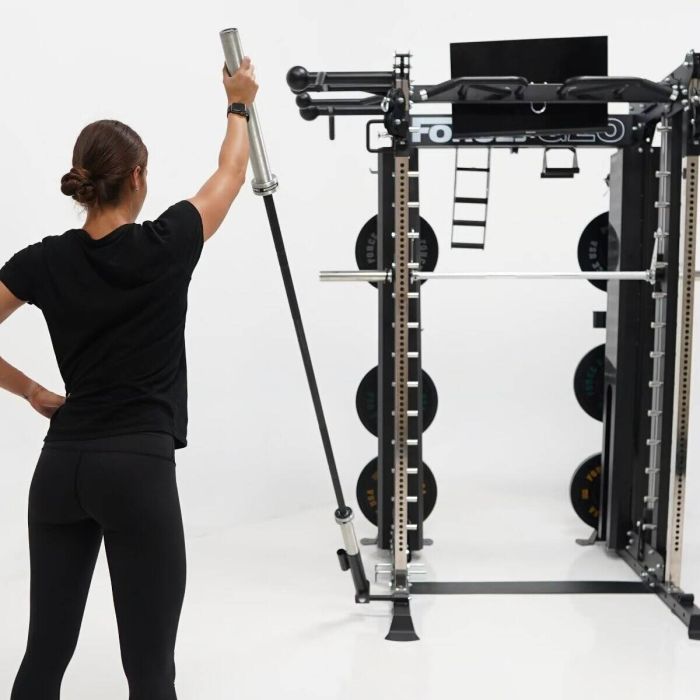 Machine Multifonctionnelle G20 V2 Pro All-In-One Trainer - Smith Machine, Functional Trainer, Power Rack, Vertical Leg Press et Lat and Row Station