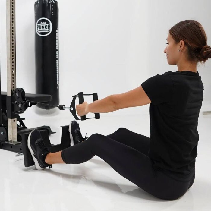 Machine Multifonctionnelle G20 V2 Pro All-In-One Trainer - Smith Machine, Functional Trainer, Power Rack, Vertical Leg Press et Lat and Row Station