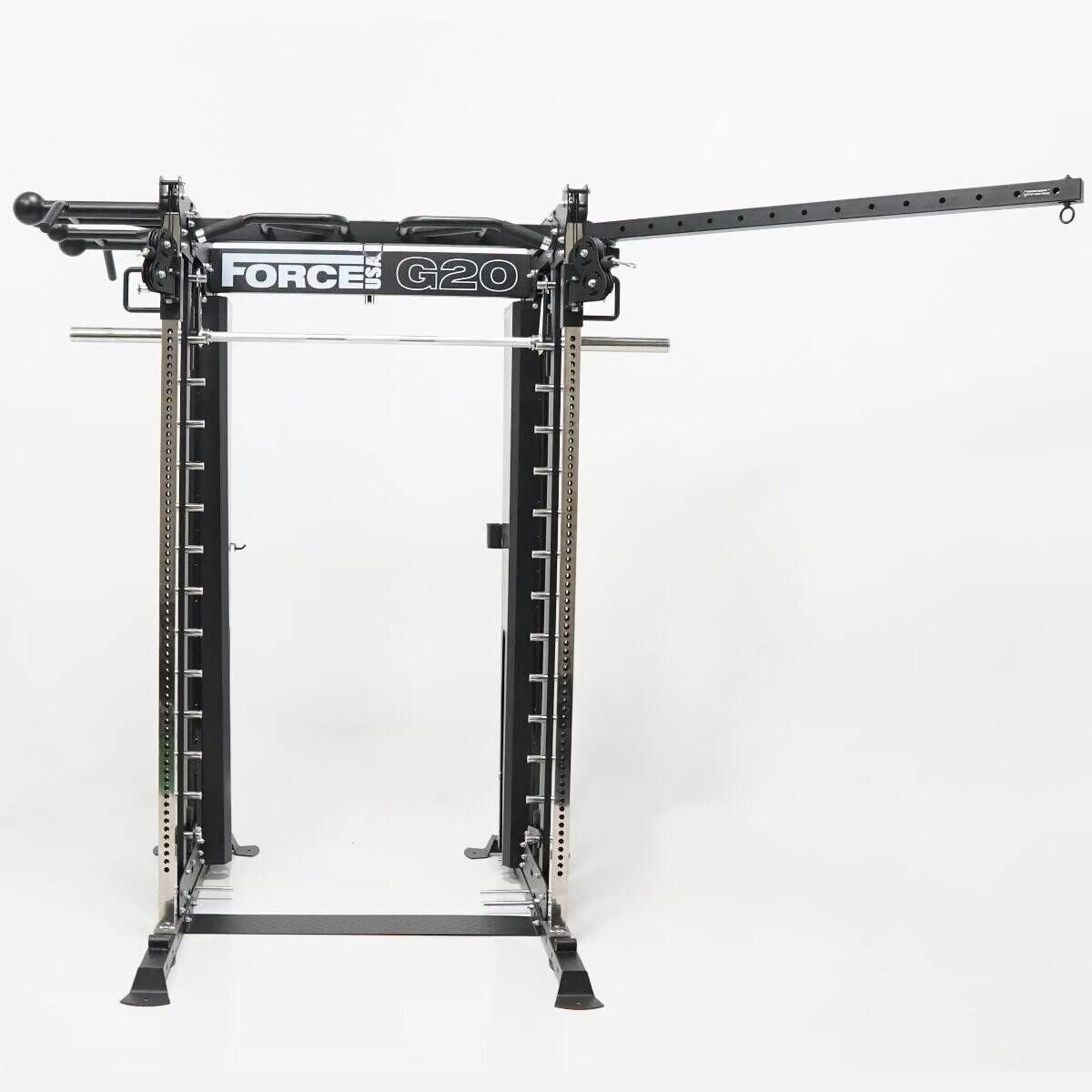 Entraîneur tout-en-un G20 V2 Pro™ - Machine Smith Multipuissance, double poulie et presse verticale