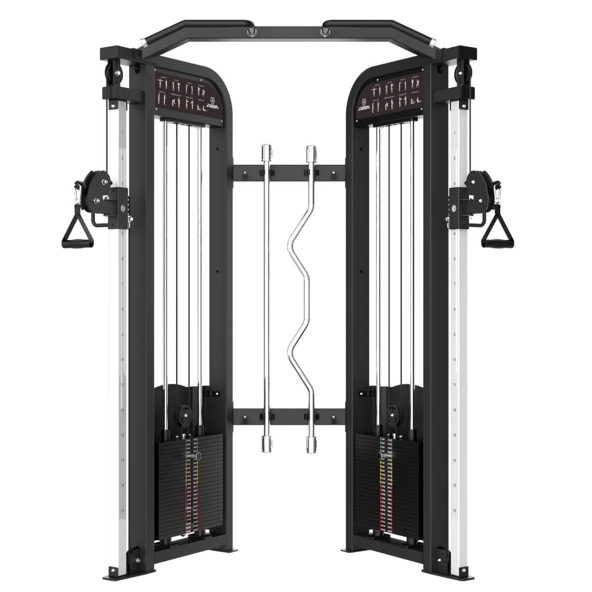 Functional Trainer Double Poulie Réglable