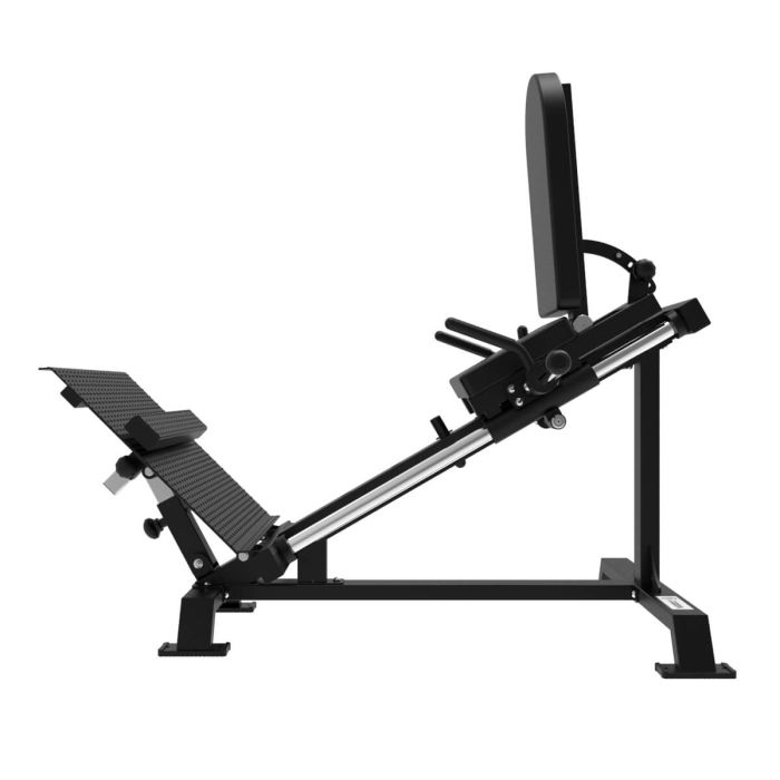 Presse à Jambes Debout, Hack Squat et Élévations des Mollets Professionnel - 3 en 1 Elite Series