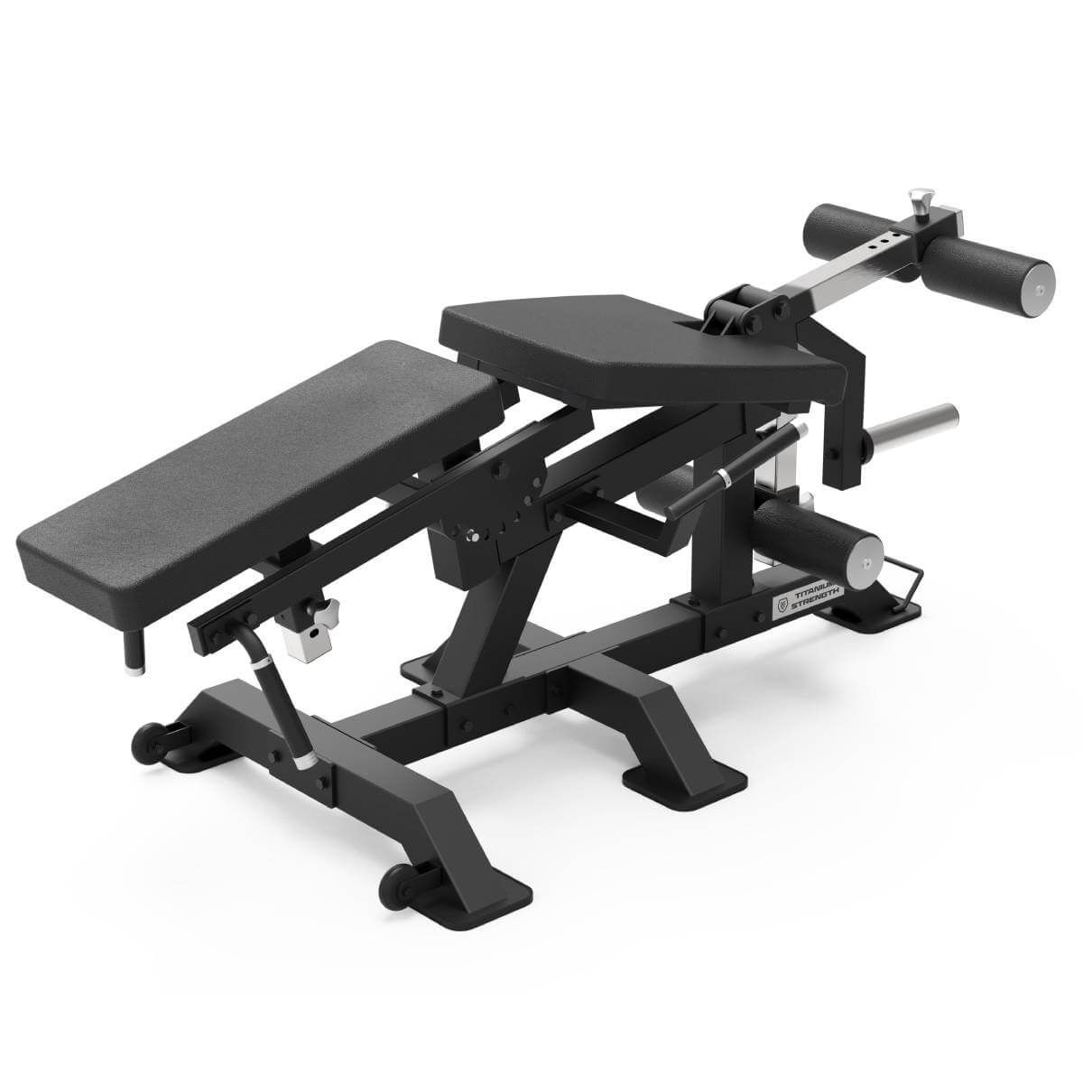 Elite Series Banc Extension des Quadriceps et Ischio-Jambiers Couché