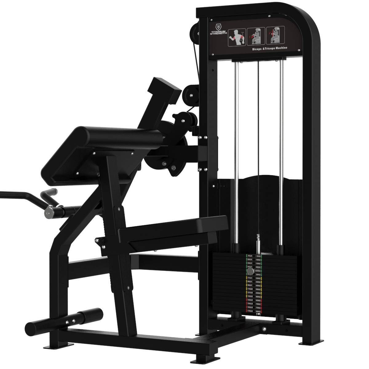CURL DE BICEPS ET EXTENSION DE TRICEPS ELITE SERIES