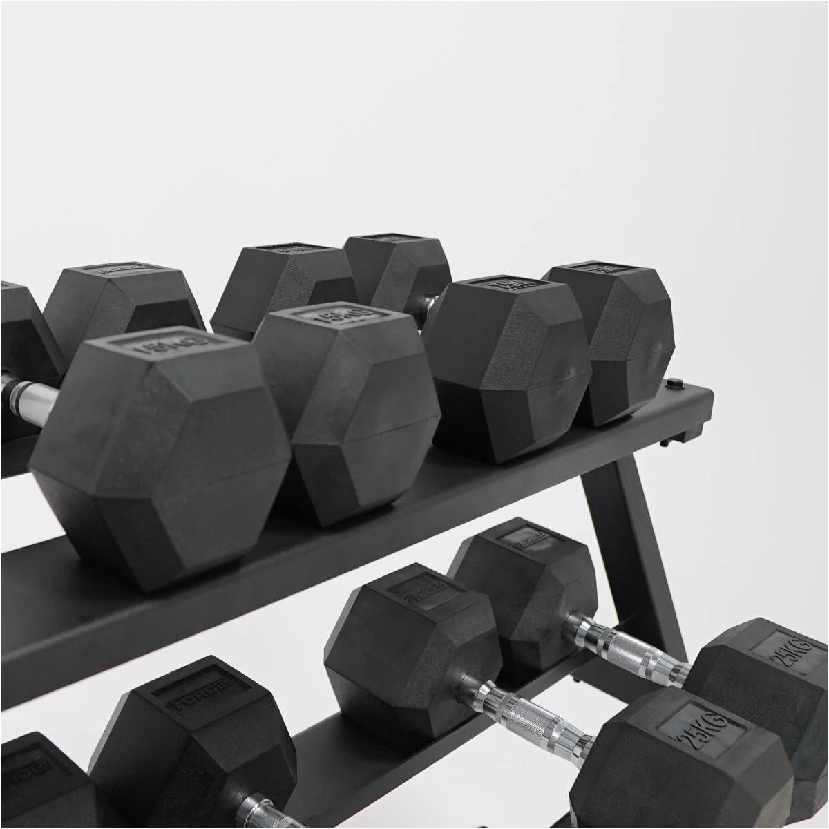 Force USA Étagère à 3 Niveaux pour Haltères Hexagonaux
