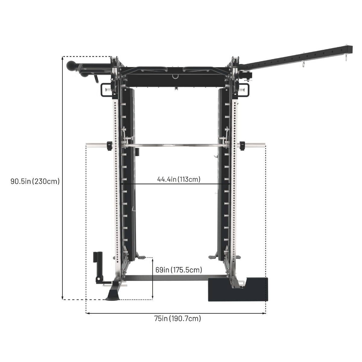 Entraîneur tout-en-un G20 V2 Pro™ - Machine Smith Multipuissance, double poulie et presse verticale