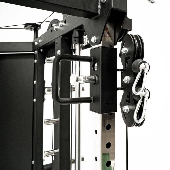 G10® All-In-One Trainer - Machine Smith, Rack + Double Poulie (Rapport de câble 2:1 et 4:1) + 900 € d'Accessoires