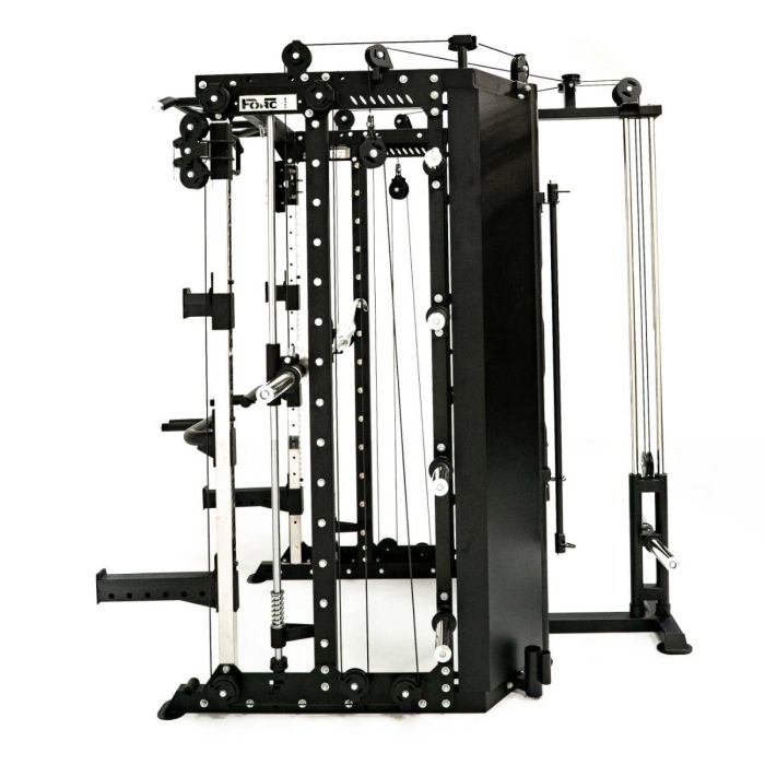 G10® All-In-One Trainer - Machine Smith, Rack + Double Poulie (Rapport de câble 2:1 et 4:1) + 900 € d'Accessoires