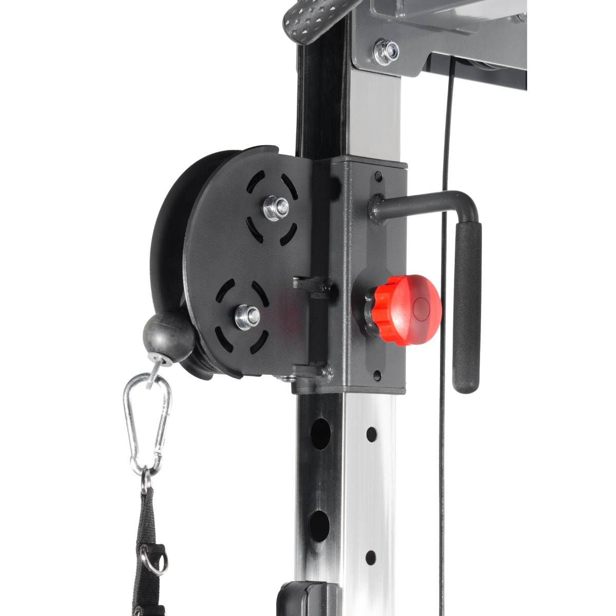 Multipower - Machine Smith Professionnelle avec Double Poulie + Rack FT3 V2