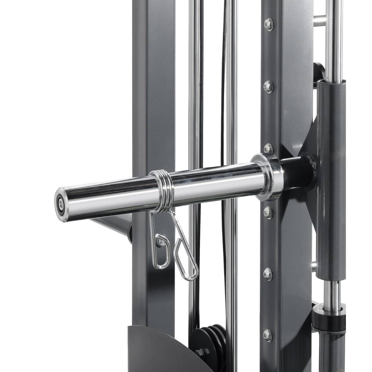 Multipower - Machine Smith Professionnelle avec Double Poulie + Rack FT3 V2
