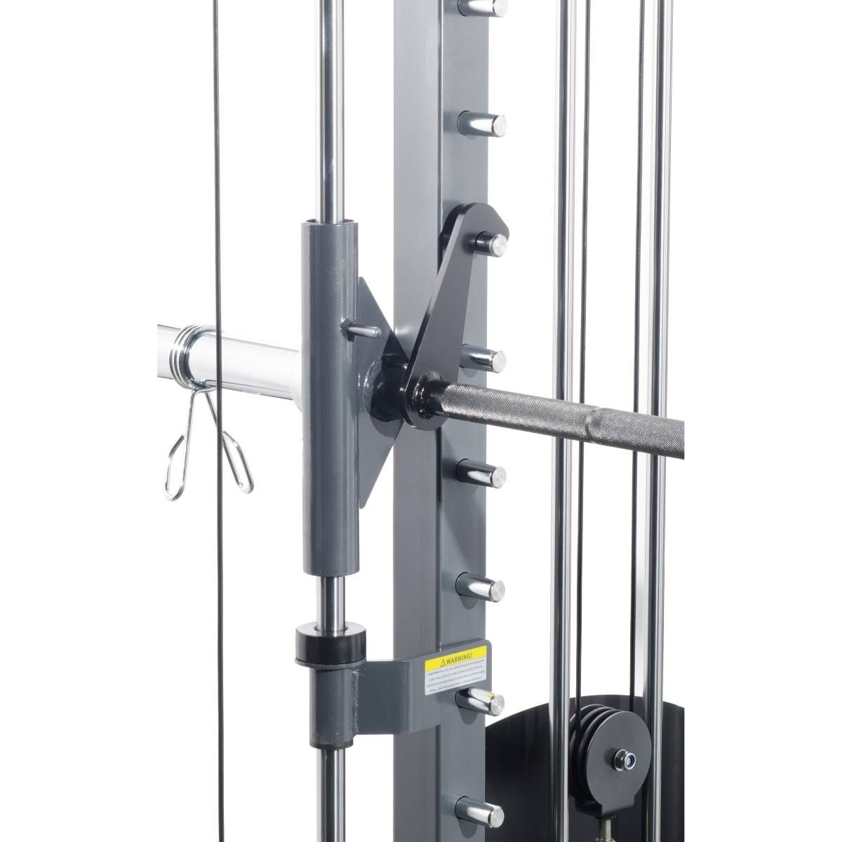 Multipower - Machine Smith Professionnelle avec Double Poulie + Rack FT3 V2