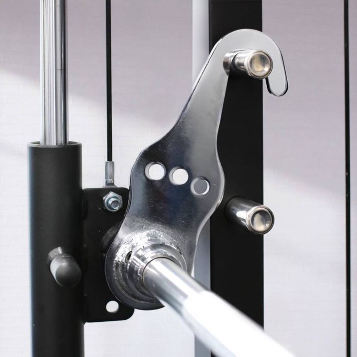 G12™ V2 All-In-One Trainer - Double Poulie (2 x 100 kg), Machine Smith, Rack et Presse pour les Jambes