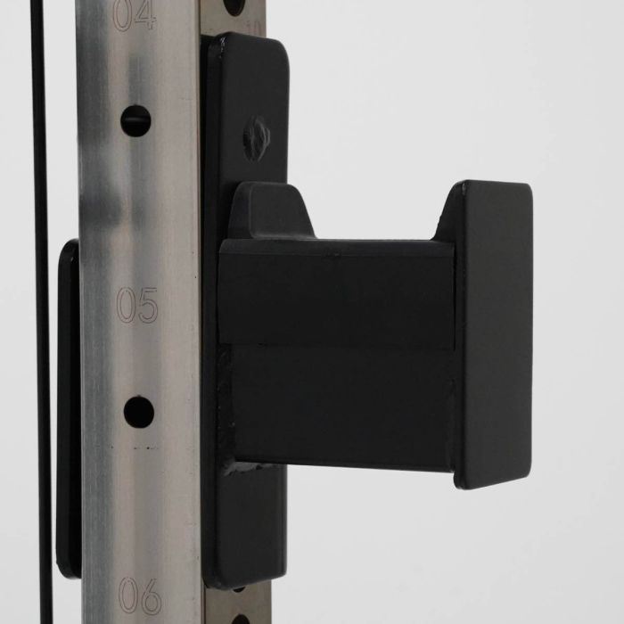 G4 All-In-One Trainer: Rack, Smith Machine et Double Poulie + 154 kg de Poids Inclus