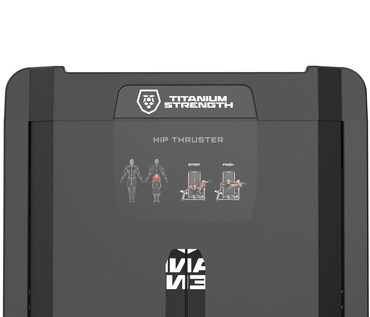Hip Thrust Machine à Charge Guidée