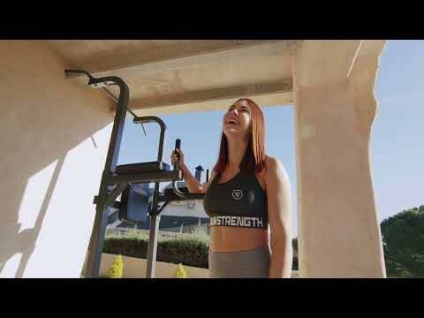 Chaise romaine avec poignées dips / tractions 115PM