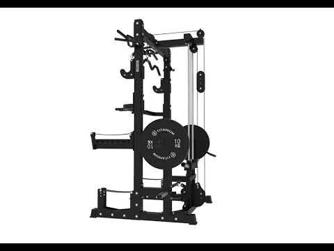 Rack Semi-Professionnel Ultimate avec Poulie Haute et Basse