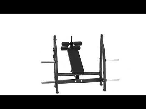 BANC OLYMPIQUE DÉCLINÉ BLACK SERIES