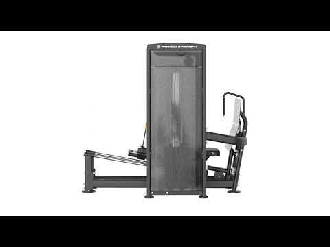 Dual Leg Press Horizontale / Hack Squat V2