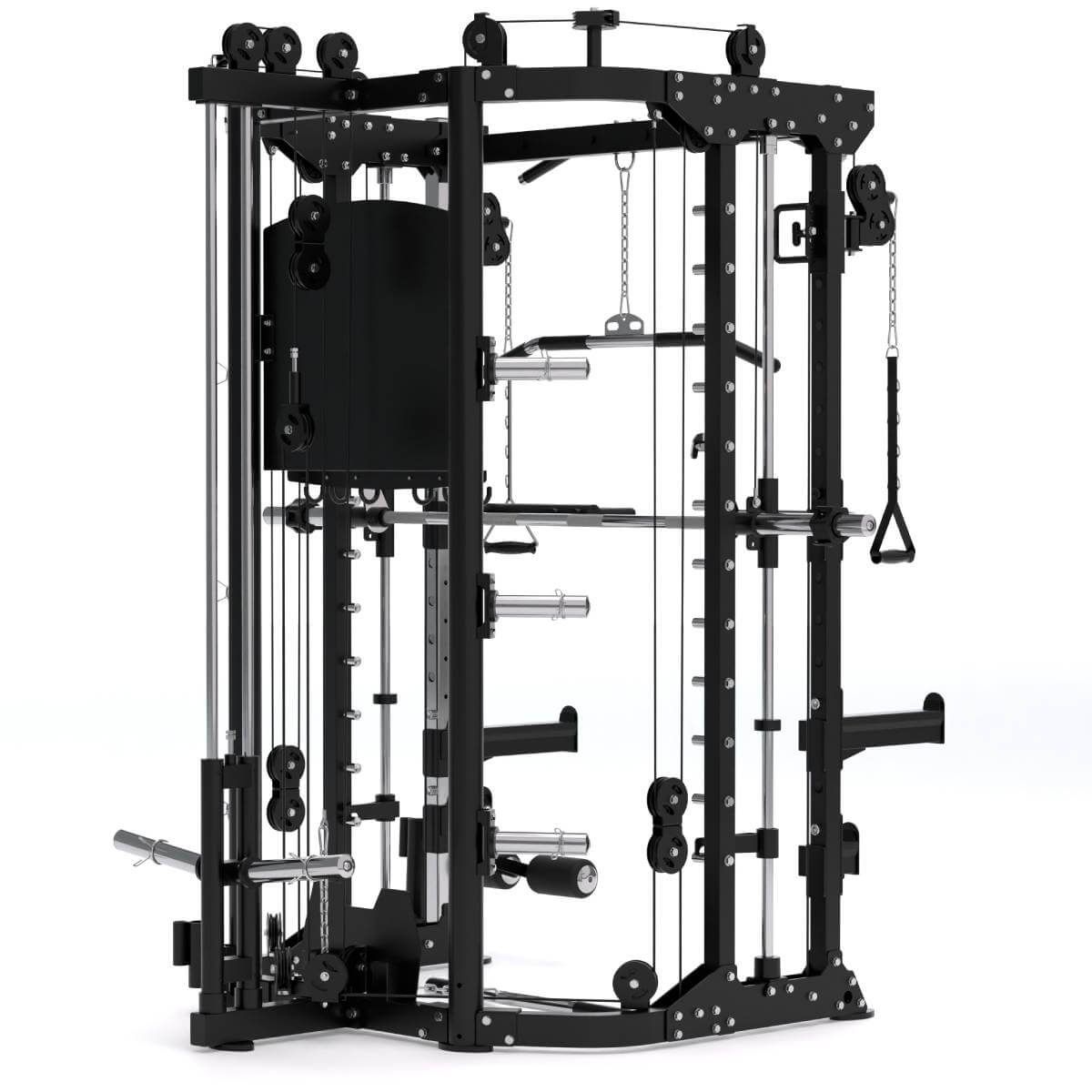All-in-One Trainer - Poulie Double, Multipower et Power Rack R100