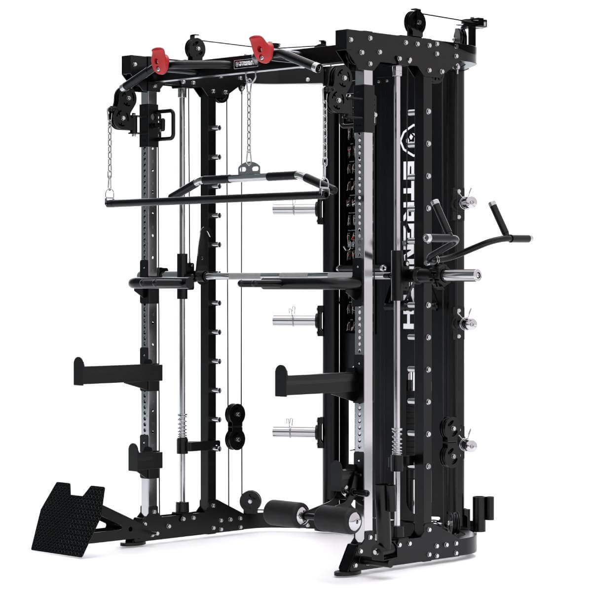 All-in-One Trainer – Double Poulie (2x90 kg), Smith Machine et Power Rack R200 - Default