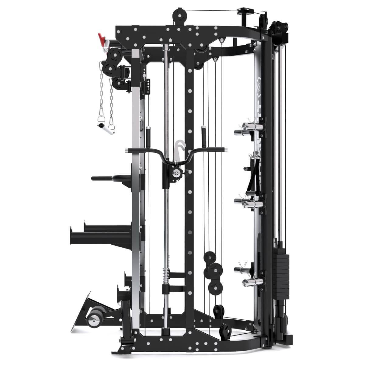 All-in-One Trainer – Double Poulie (2x90 kg), Smith Machine et Power Rack R200 - Default