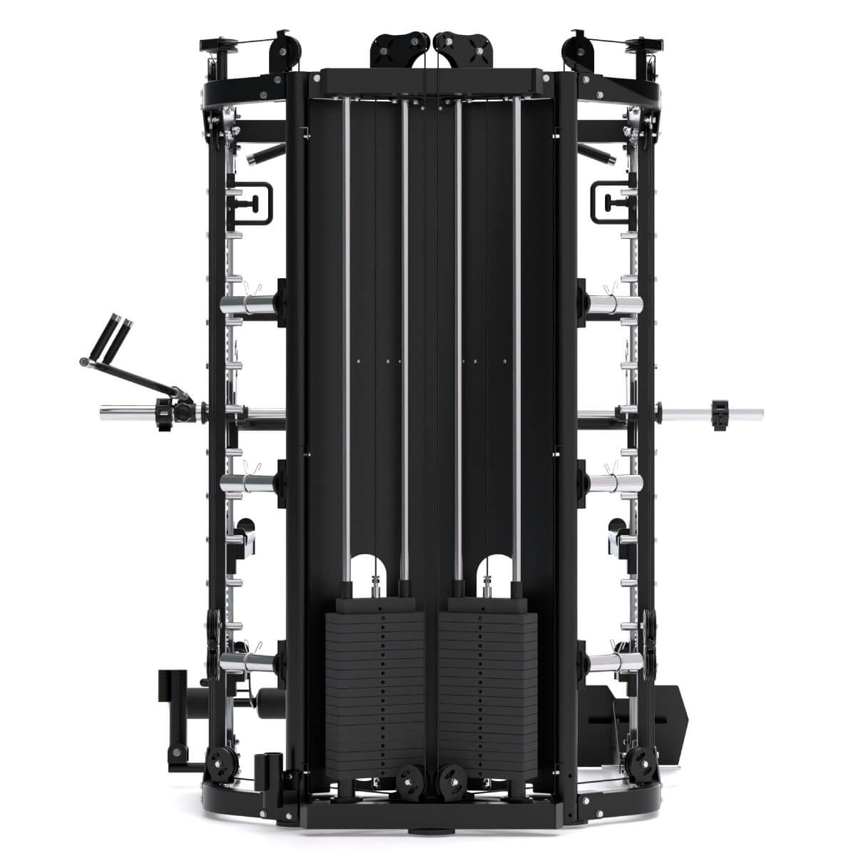 All-in-One Trainer – Double Poulie (2x90 kg), Smith Machine et Power Rack R200 - Default
