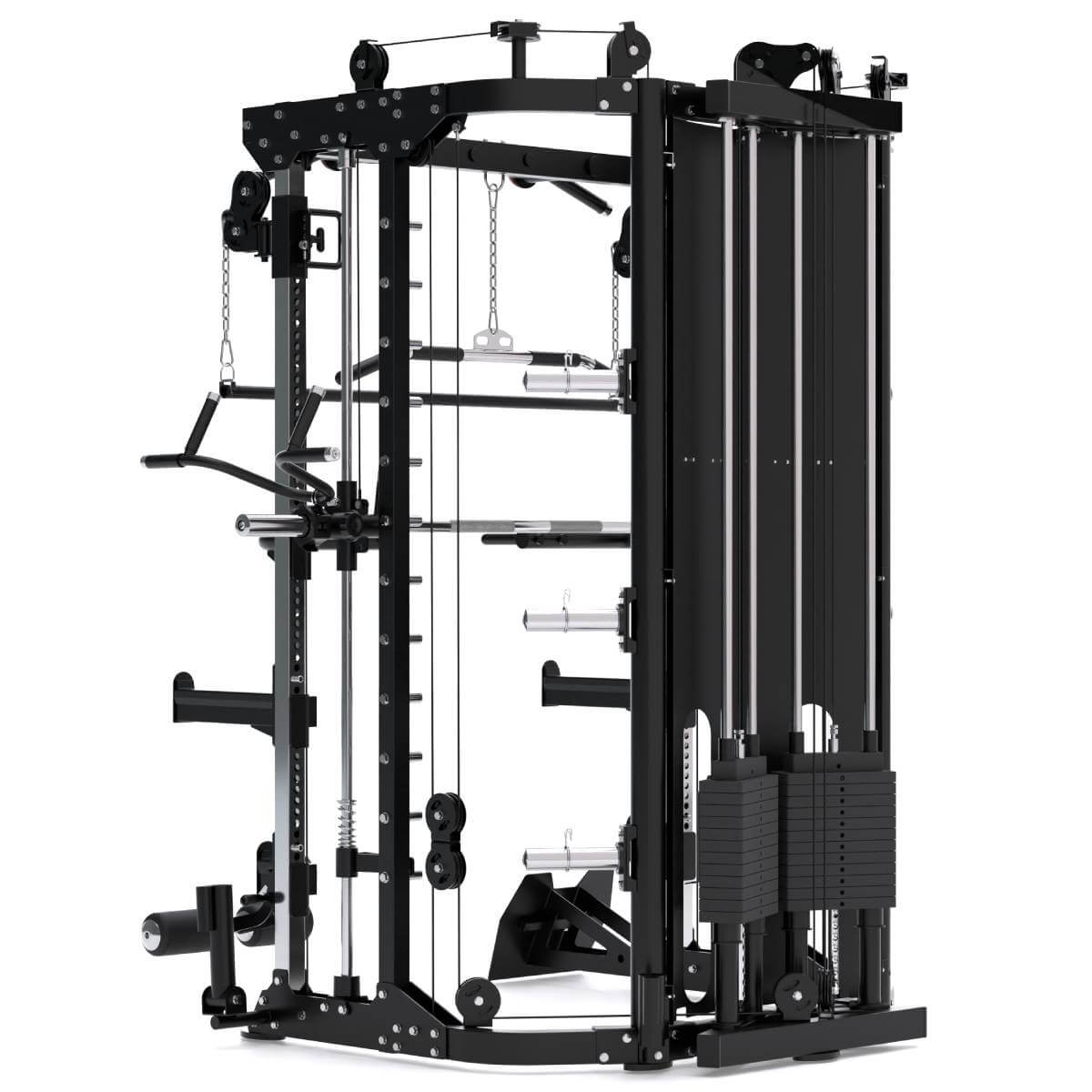 All-in-One Trainer – Double Poulie (2x90 kg), Smith Machine et Power Rack R200 - Default