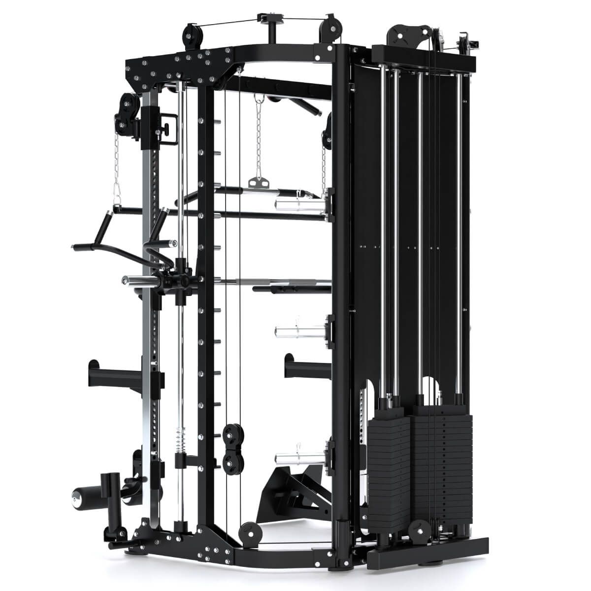 All-in-One Trainer – Double Poulie (2x90 kg), Smith Machine et Power Rack R200 - Default