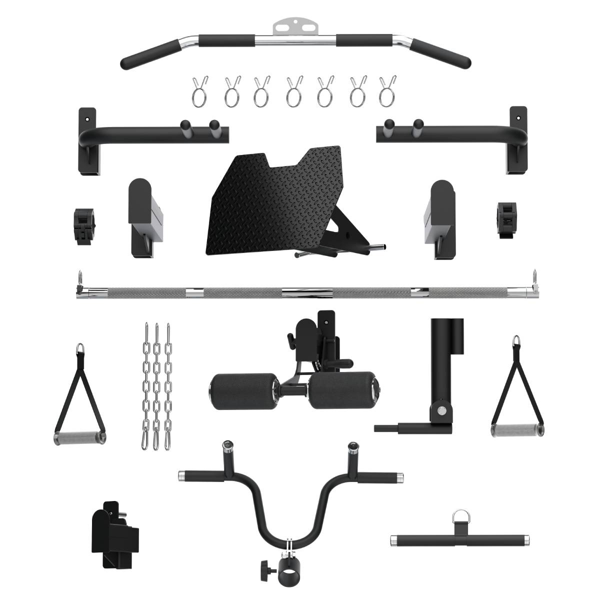 All-in-One Trainer – Double Poulie (2x90 kg), Smith Machine et Power Rack R200 - Default