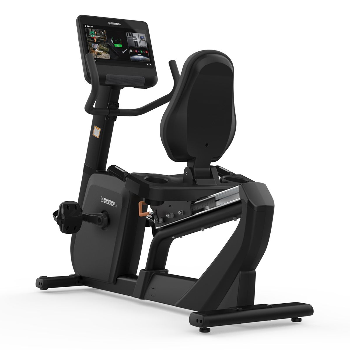 VÉLO D'EXERCICE SEMI-ALLONGÉ COMMERCIAL RB1100T AVEC ÉCRAN TACTILE DE 15,6”