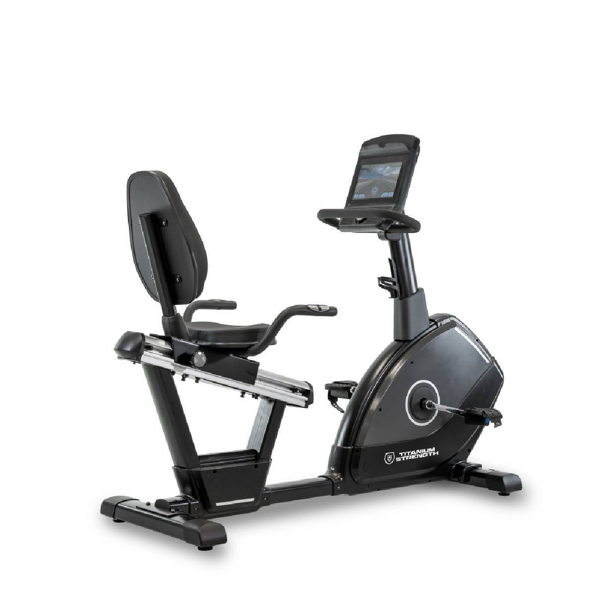 Vélo d’Exercice Semi-Allongé Commercial RB900 TFT Multimédia Performance Series
