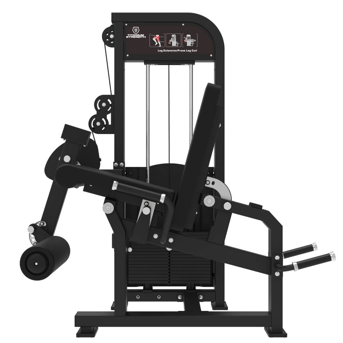 Dual Leg Extension & Leg Curl Couché Elite Series