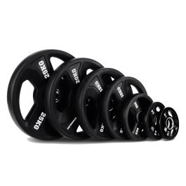 Disques en Caoutchouc Premium avec 3 Poignées Tri-Grip